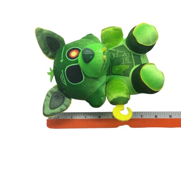 Funko Five Nights At Freddys Radioactive Foxy Stuffed Animal Plush 8" Green - Picture 5 of 5